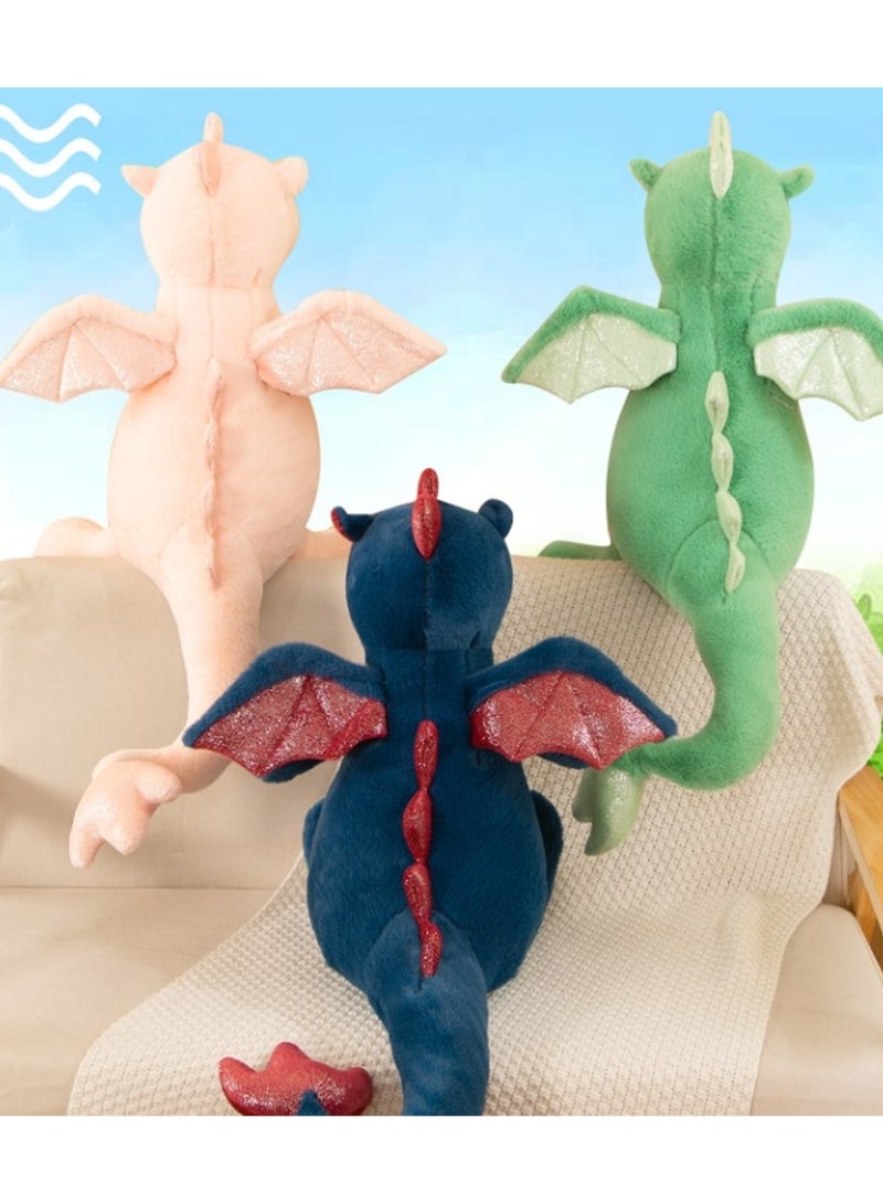 30 CM Cute Dinosaur Plush Toy Soft Stuffed Cute Cartoon Doll For Girls And Boys All Ages Gift（Green） - Image 3